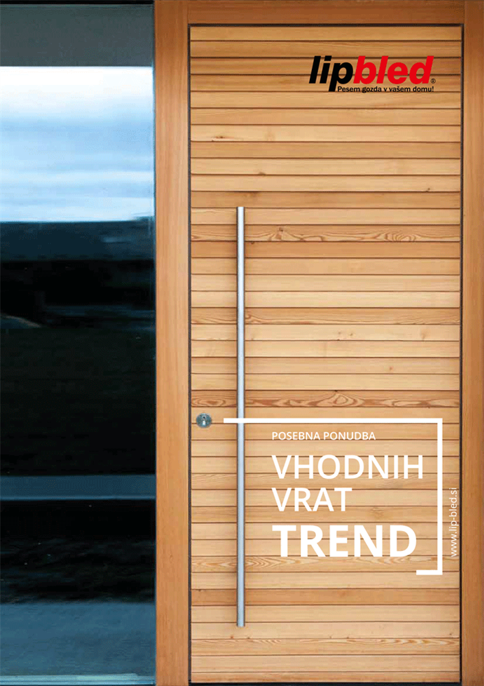 posebna ponudba VHODNIH VRAT TREND LIP BLED