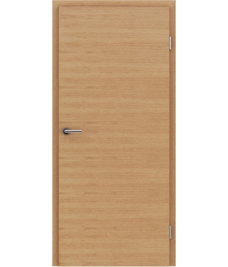 Furnirana notranja vrata s pokončno in/ali prečno strukturo VIVACEline - F4 hrast evropski oljen